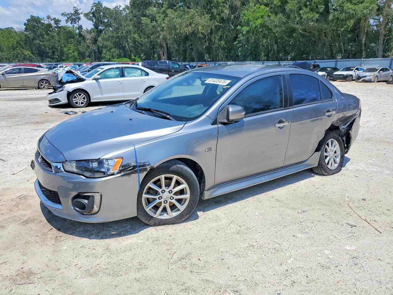 2016 Mitsubishi Lancer ES, VIN JA32U2FU2GU011747 — Rear end