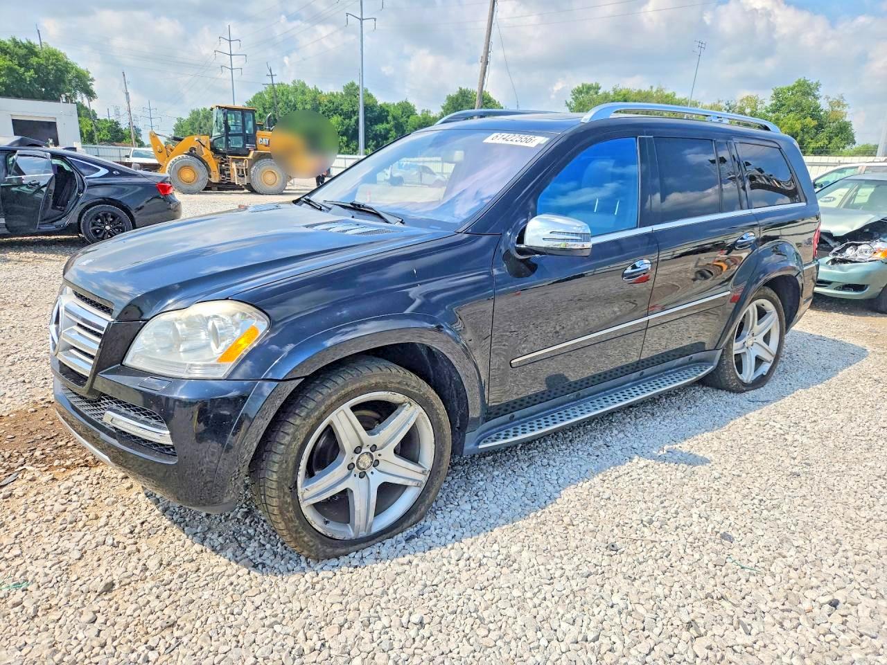 2011 Mercedes-Benz GL 550, VIN 4JGBF8GE7BA741052 — Rear end