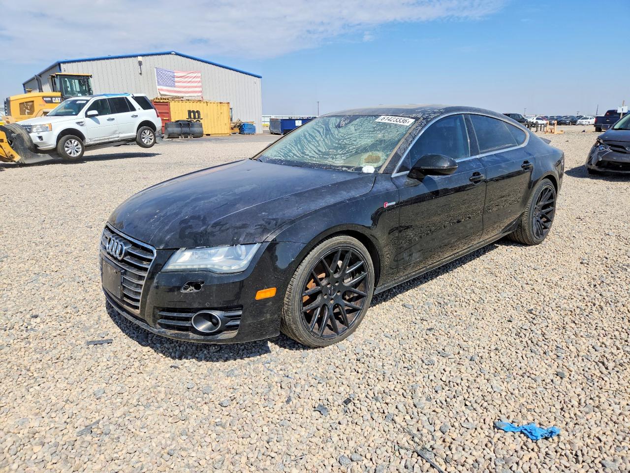 2012 Audi A7 Premium Plus, VIN WAUYGAFC5CN173572 — Front end