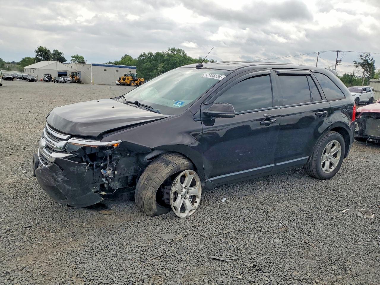 2013 Ford Edge SEL, VIN 2FMDK4JC0DBA39621 — Front end
