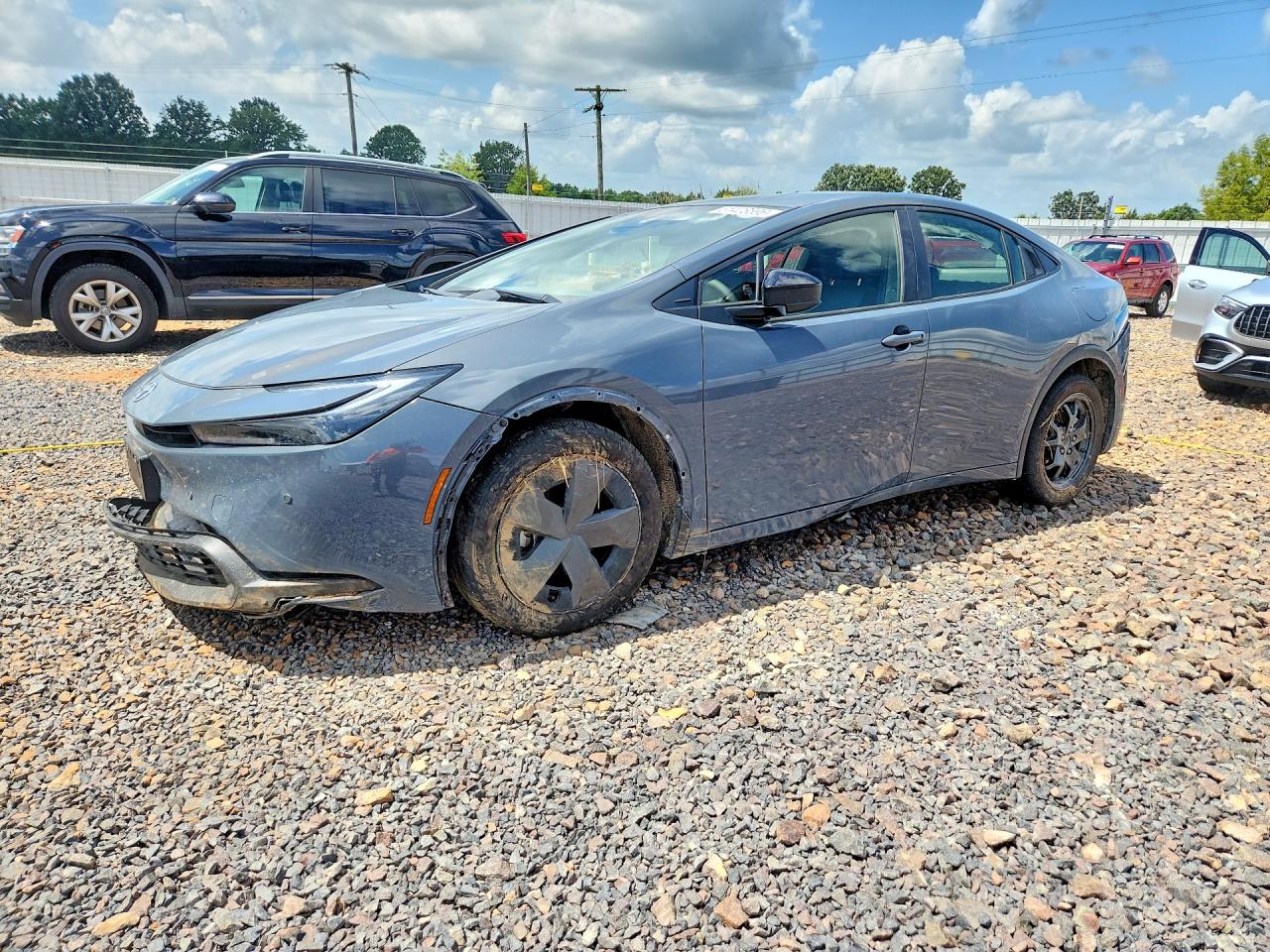 2026 Toyota Prius Nightshade, VIN JTDACAAU7T3066342 — Front end