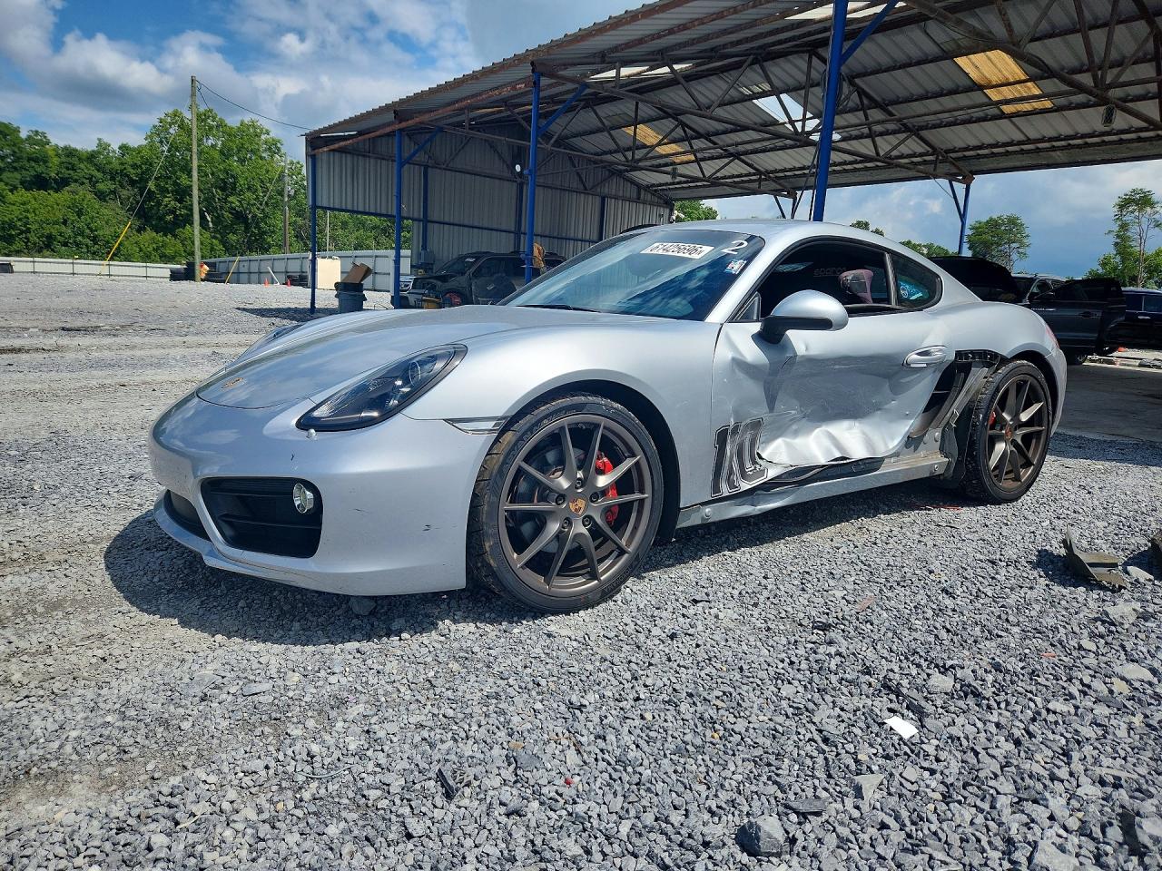 2014 Porsche Cayman S, VIN WP0AB2A89EK191721 — Side