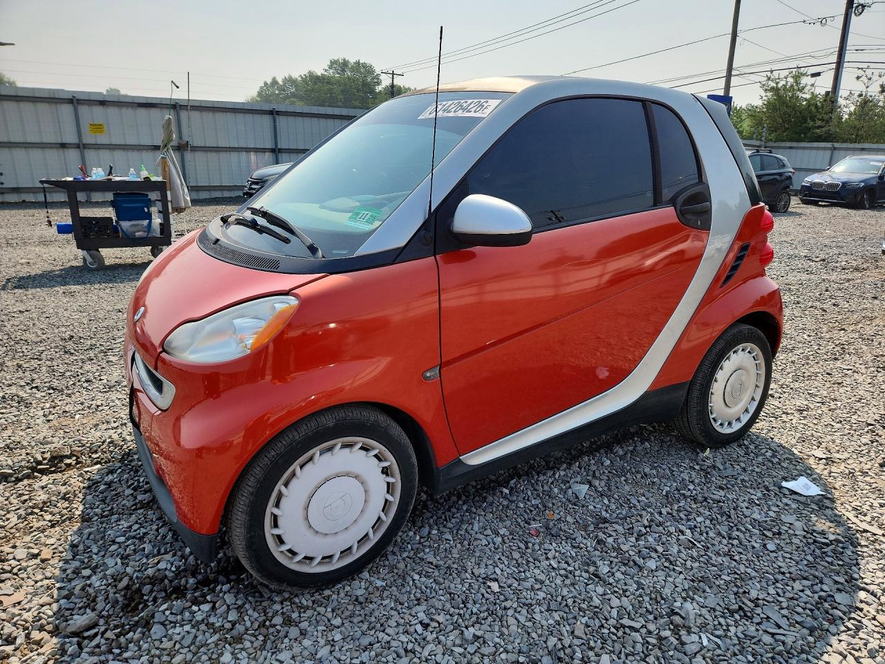 2008 Smart fortwo Pure, VIN WMEEJ31X58K186684 — Зад