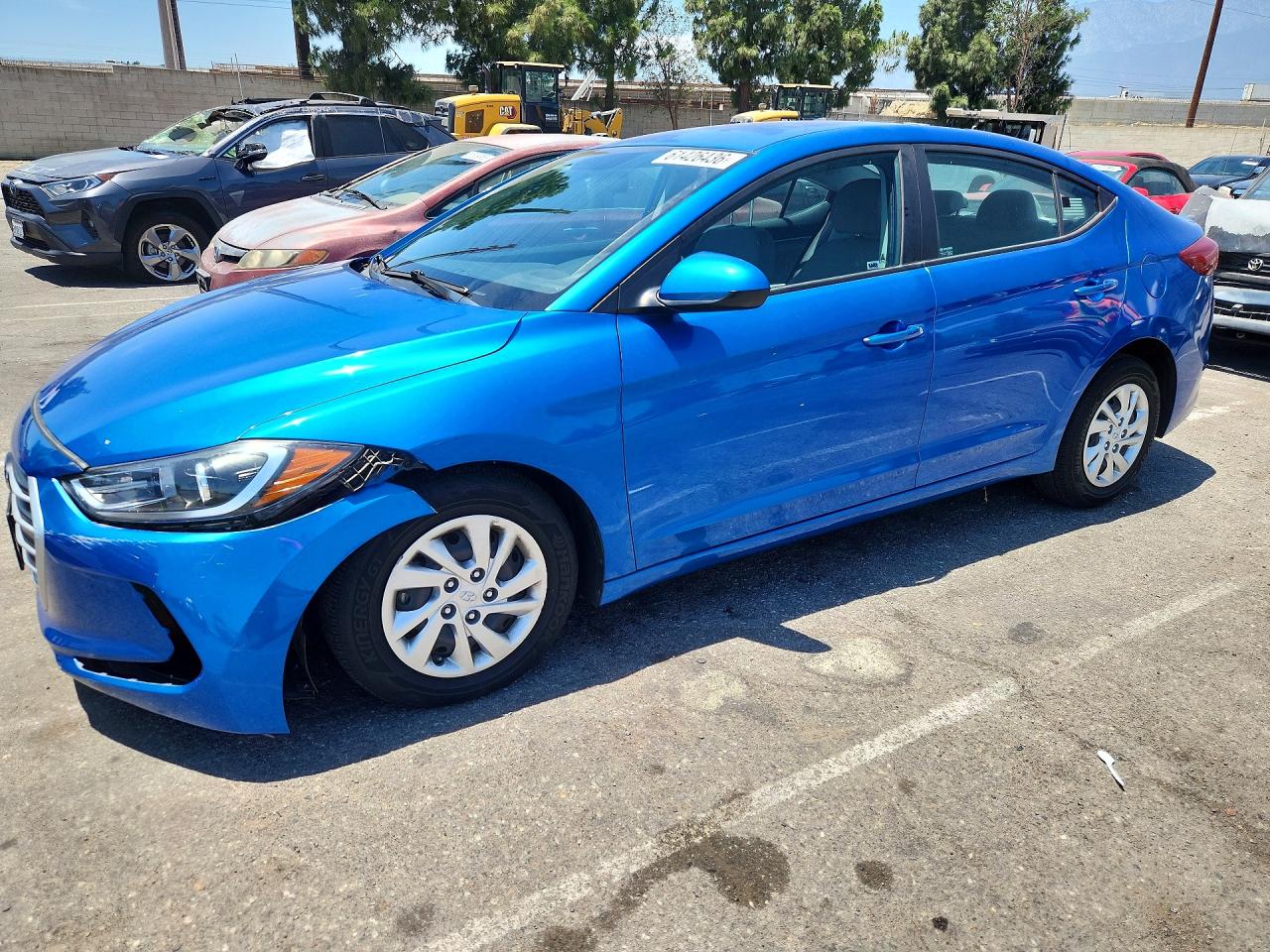 2017 Hyundai Elantra SE, VIN KMHD74LF6HU118509 — Front end