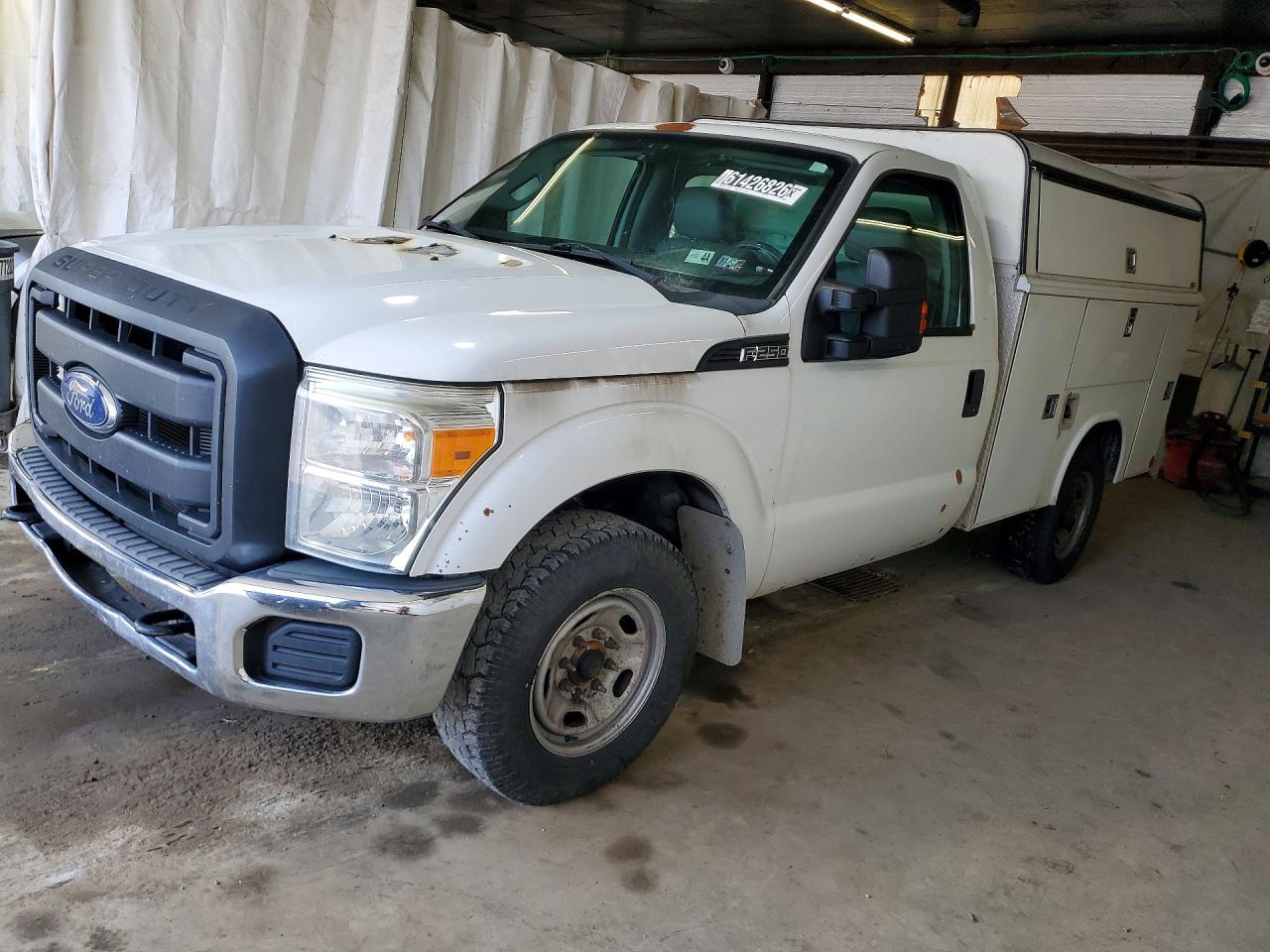 2015 Ford F-250 XL, VIN 1FTBF2A66FEA80082 — Burn