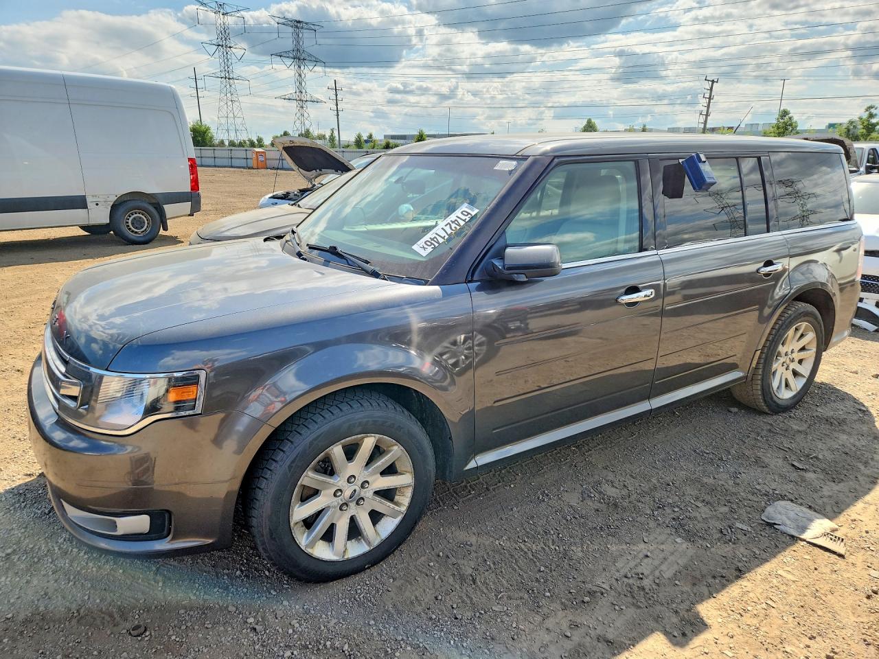 2018 Ford Flex SEL, VIN 2FMGK5C8XJBA09887 — Minor dents and scratches
