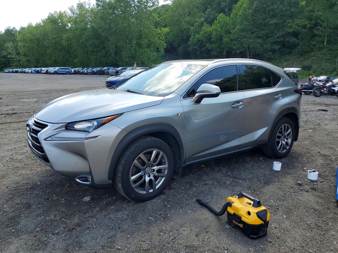 2016 Lexus NX 200t, VIN JTJBARBZ4G2049266 — Side