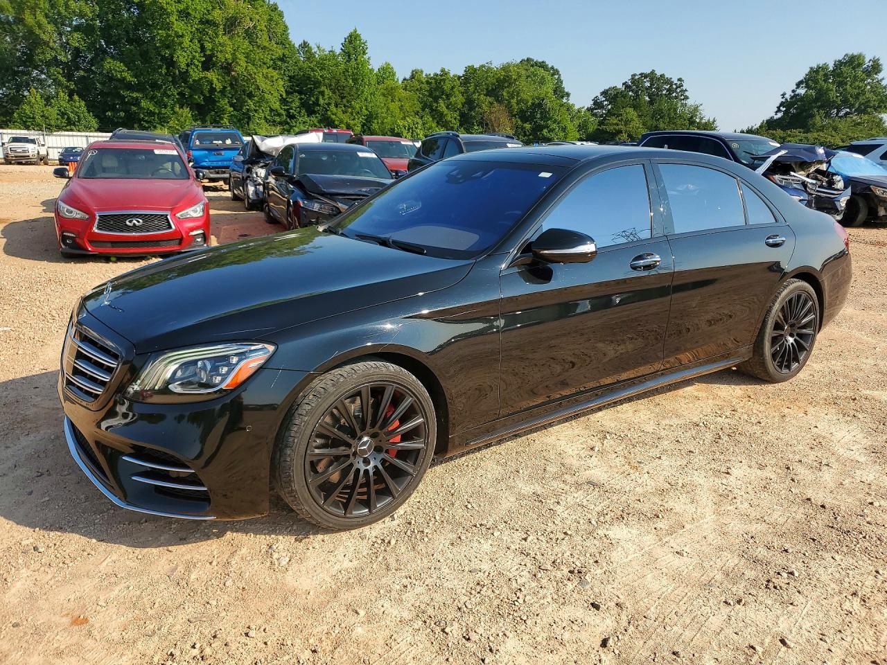 2019 Mercedes-Benz S 560, VIN WDDUG8DB4KA453287 — Vandalism