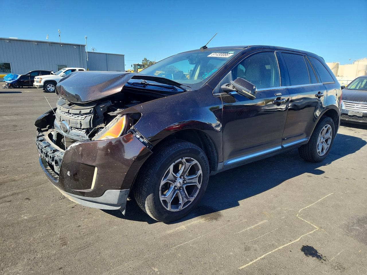 2013 Ford Edge SEL, VIN 2FMDK3JC7DBA31705 — Front end