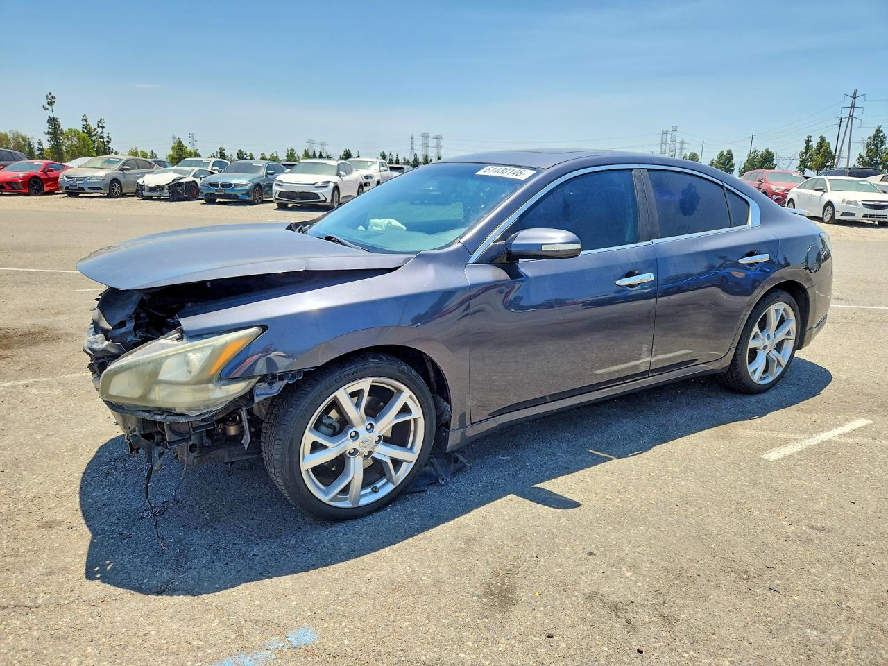 2012 Nissan Maxima SV, VIN 1N4AA5AP8CC802993 — Перед