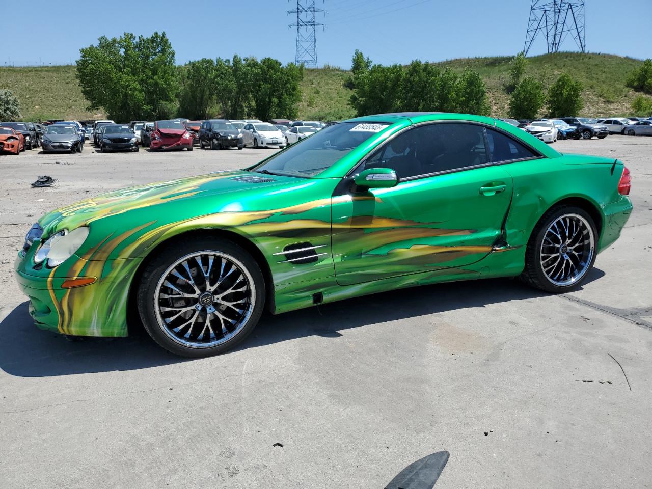 2006 Mercedes-Benz SL 500, VIN WDBSK75F06F109541 — Auction photo