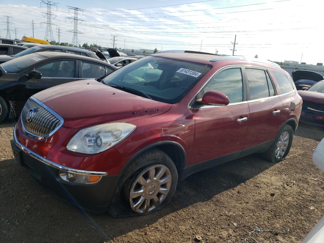2012 Buick Enclave Leather, VIN 5GAKVCED2CJ333243 — Normal wear