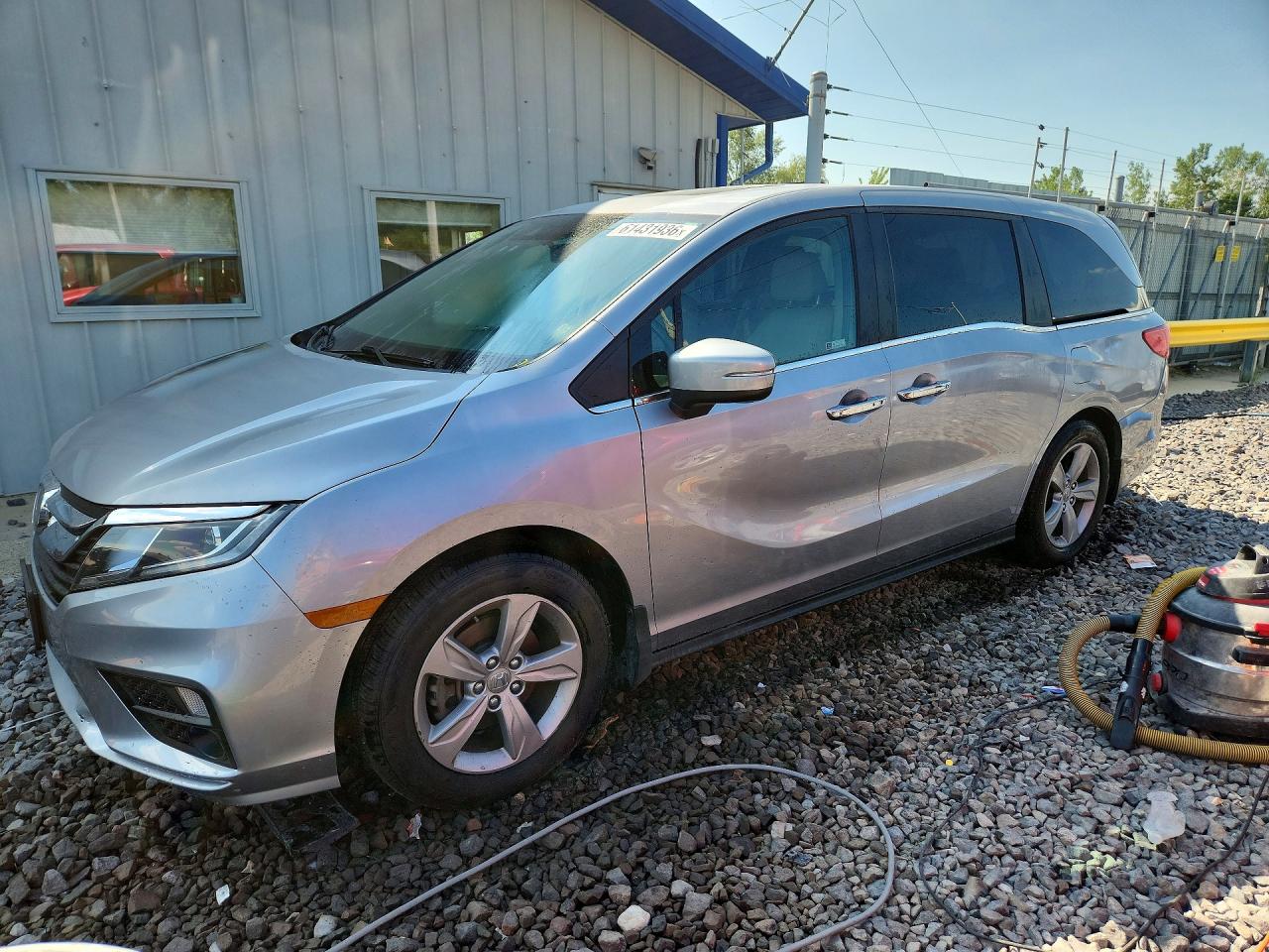 2019 Honda Odyssey EX-L, VIN 5FNRL6H78KB116764 — Зад