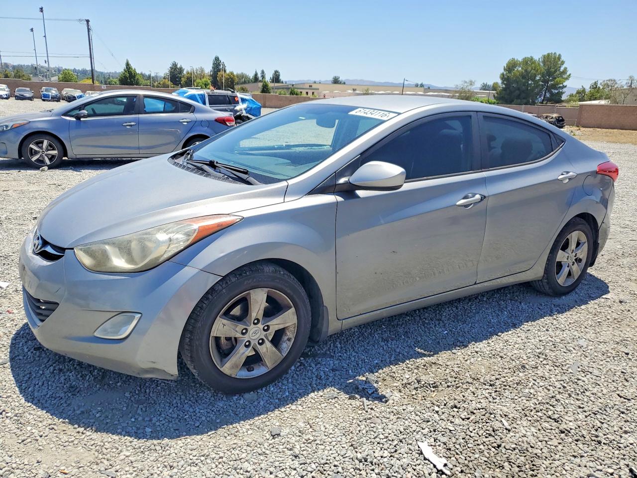 2013 Hyundai Elantra GLS, VIN KMHDH4AE1DU966248 — Side