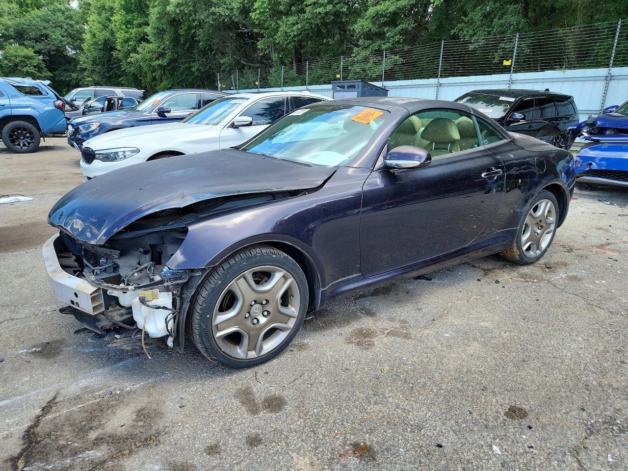 2006 Lexus SC 430, VIN JTHFN48Y269006639 — Перед