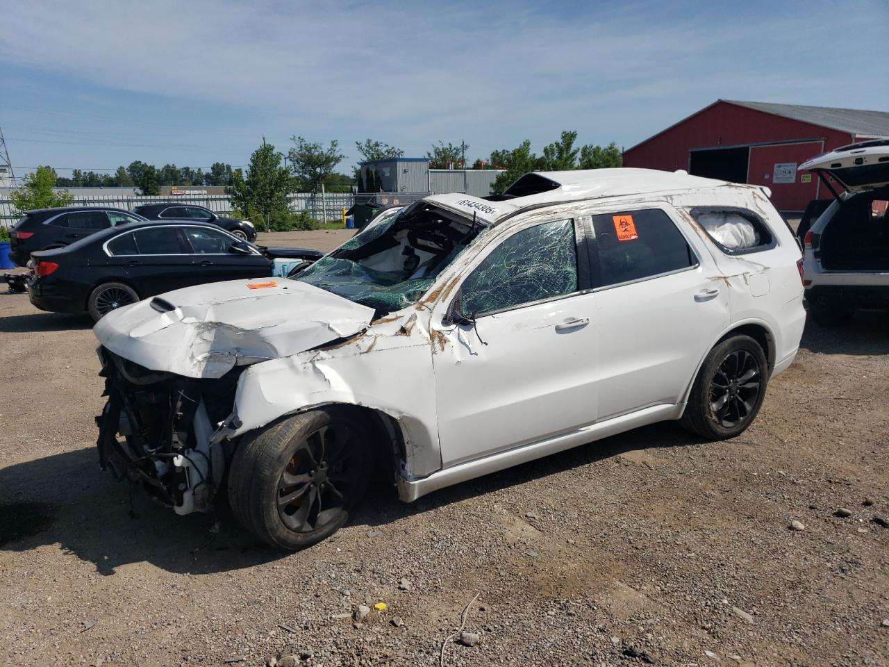2020 Dodge Durango R/T, VIN 1C4SDJCT2LC229131 — Крыша
