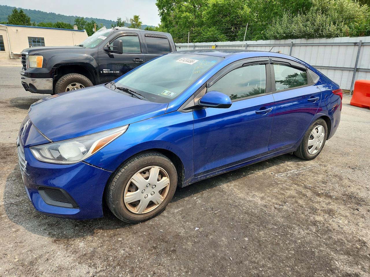 2018 Hyundai Accent SEL, VIN 3KPC24A38JE013899 — Front end