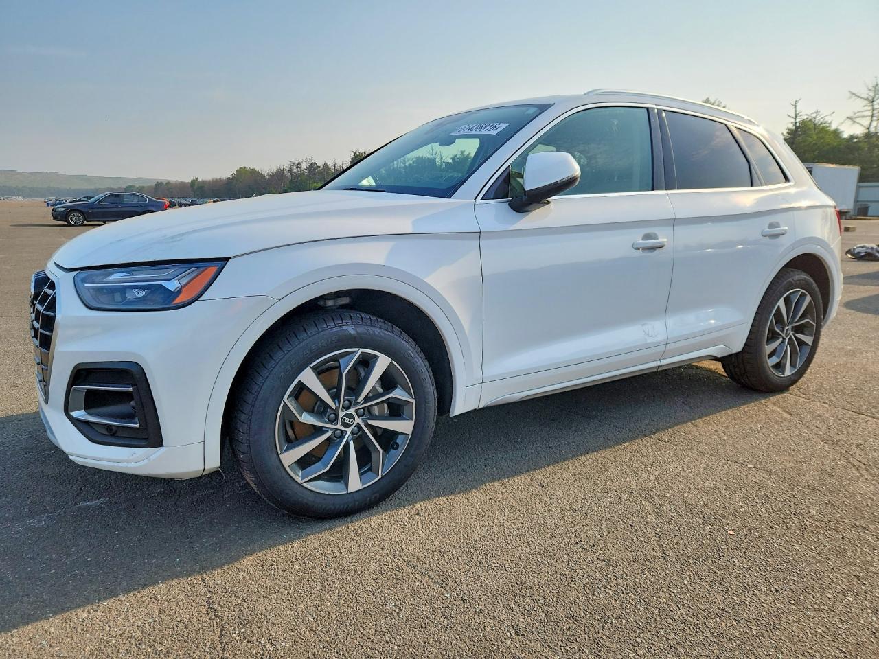 2021 Audi Q5 Premium Plus, VIN WA1BAAFY4M2051272 — Water / flood