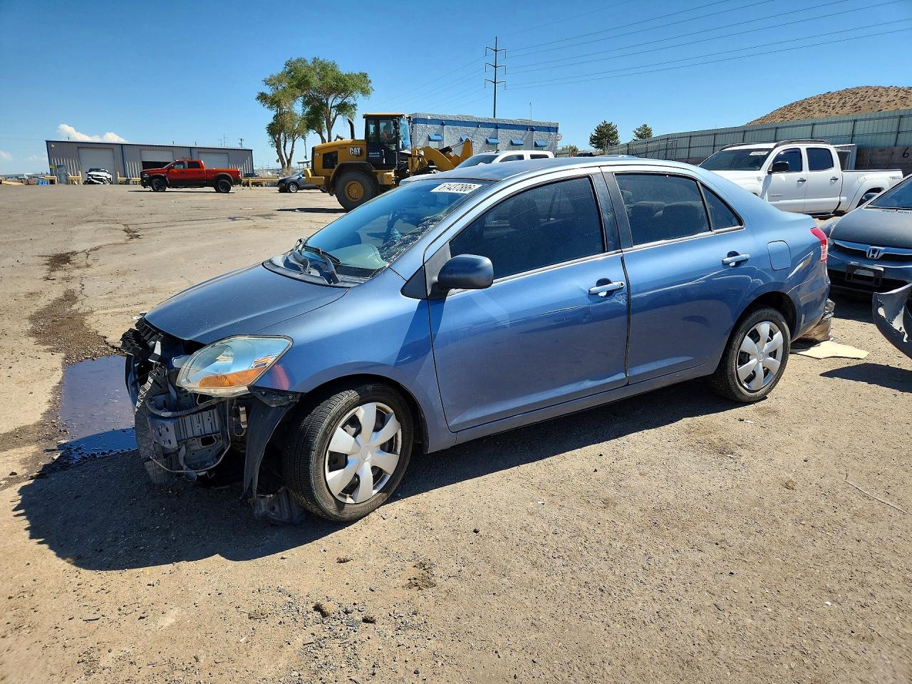 2009 Toyota Yaris, VIN JTDBT903391317177 — Front end