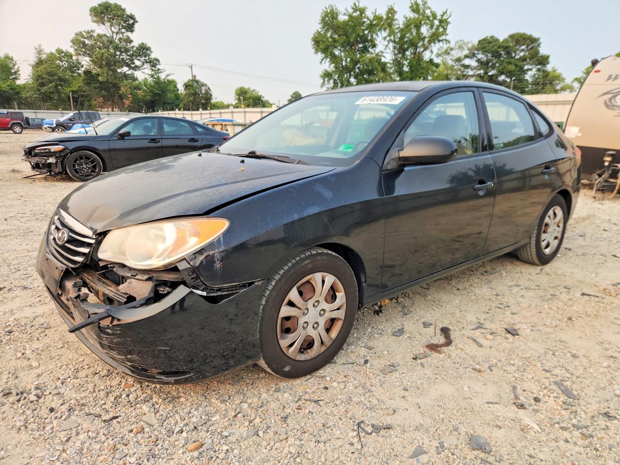 2010 Hyundai Elantra GLS, VIN KMHDU4AD8AU991615 — Front end