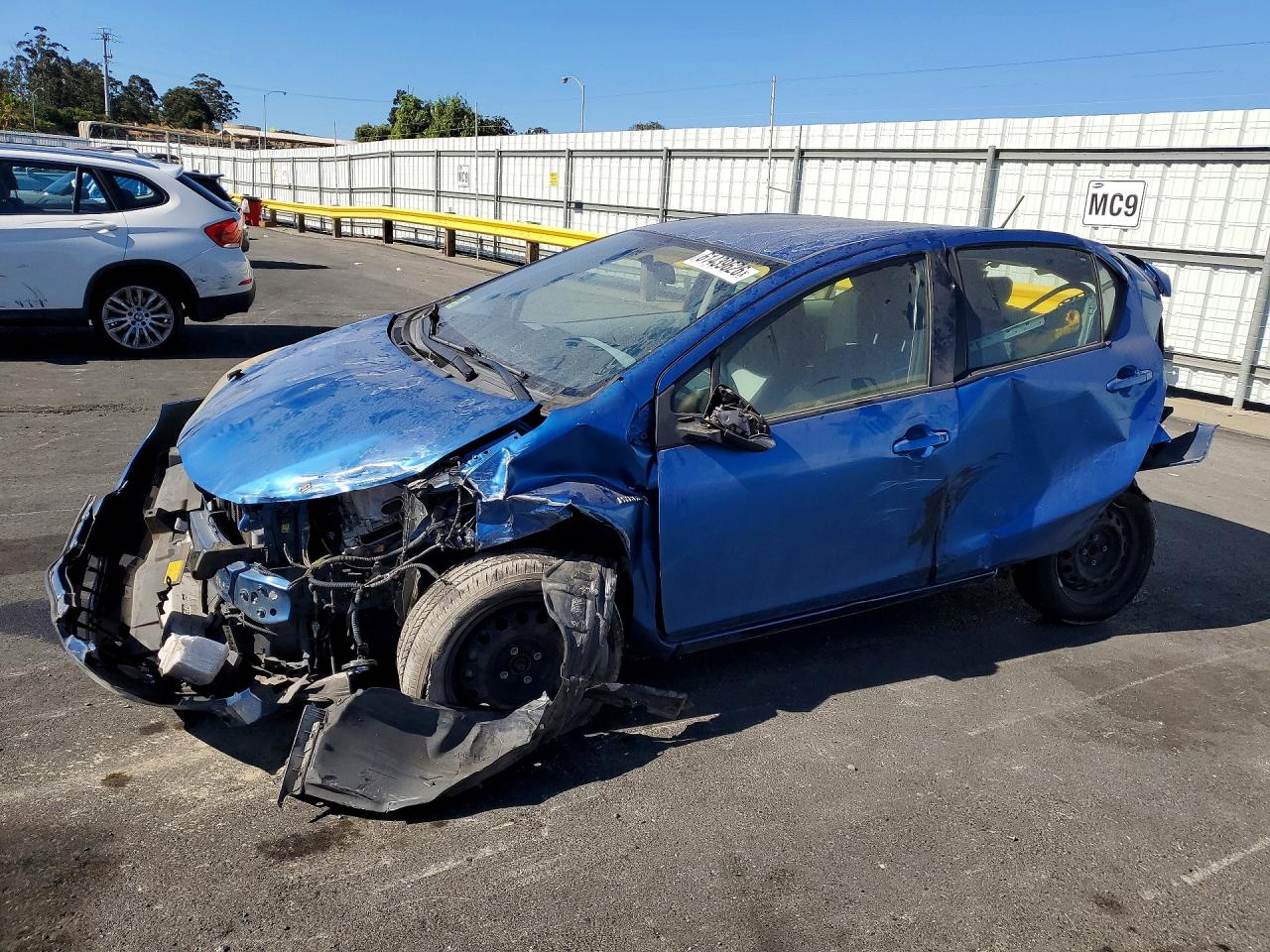 2012 Toyota Prius Two, VIN JTDKDTB32C1527638 — All over