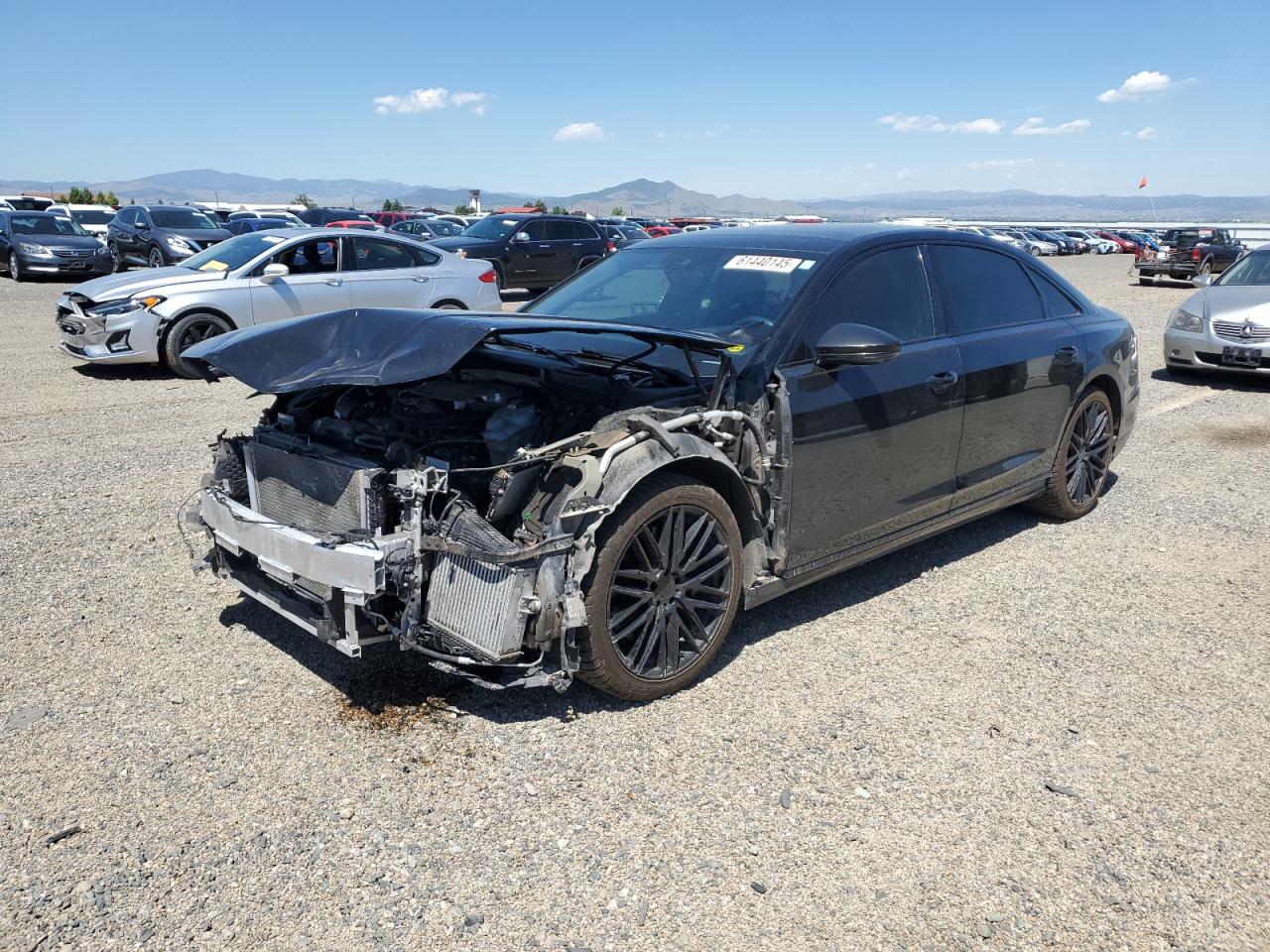 2023 Audi A8, VIN WAULDAF84PN001599 — Перед