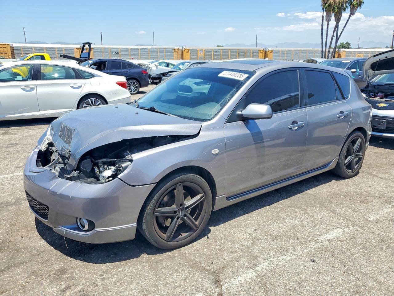 2004 Mazda 3 s, VIN JM1BK143641197754 — Front end