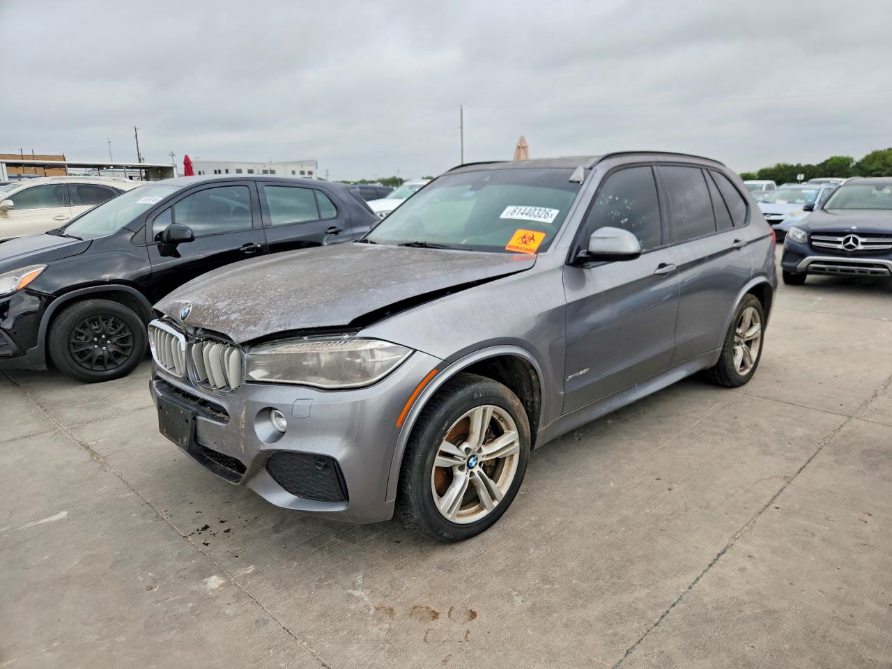 2016 BMW X5 xDrive50i, VIN 5UXKR6C54G0J80214 — Biohazard / chemical