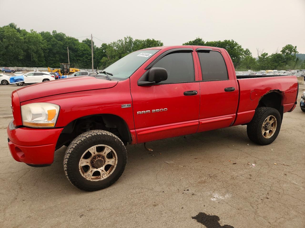 2006 Dodge 2500 ST, VIN 3D7KS28D76G123973 — Rear end