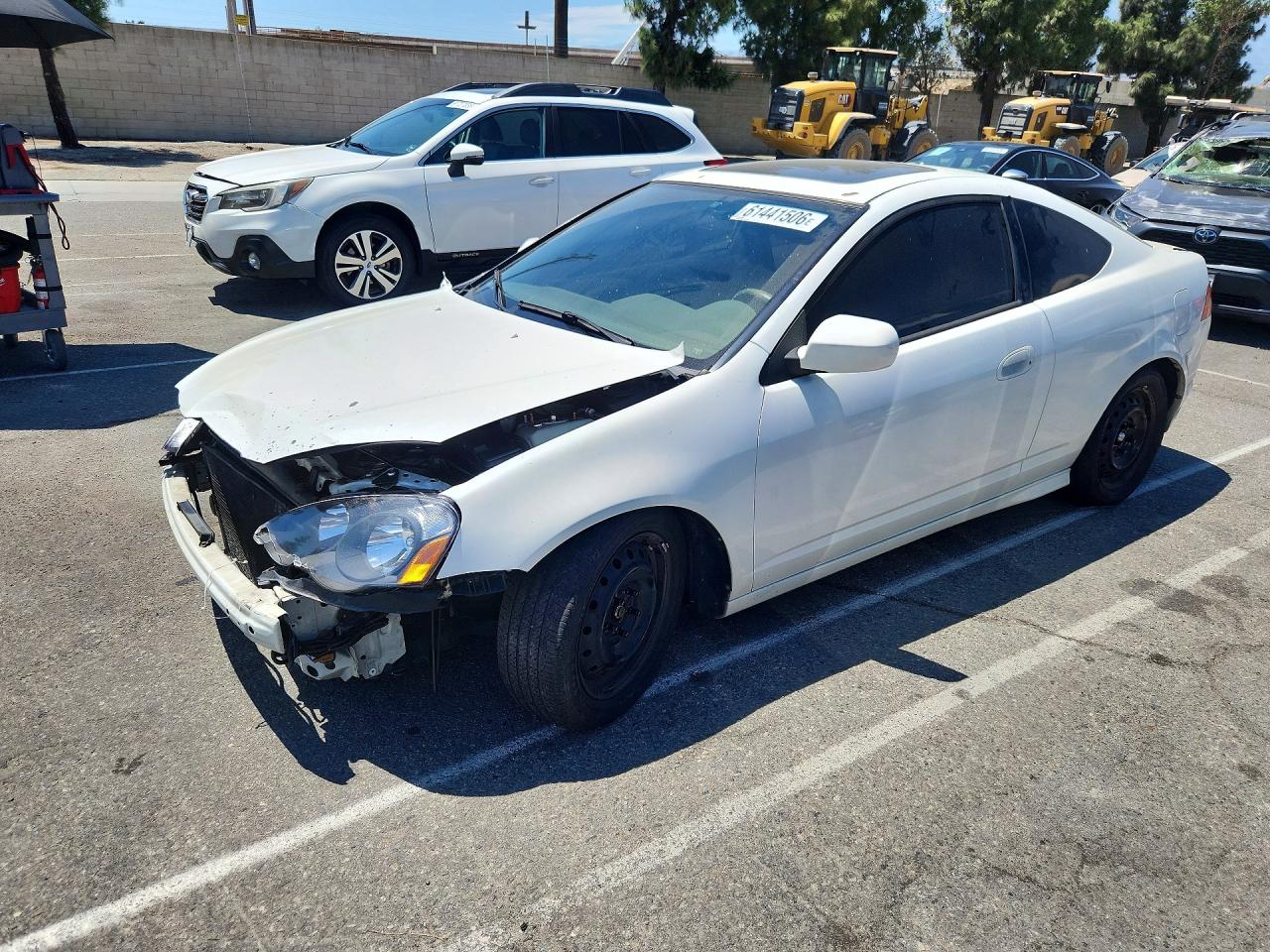 2004 Acura RSX Type S, VIN JH4DC53034S016641 — Перед