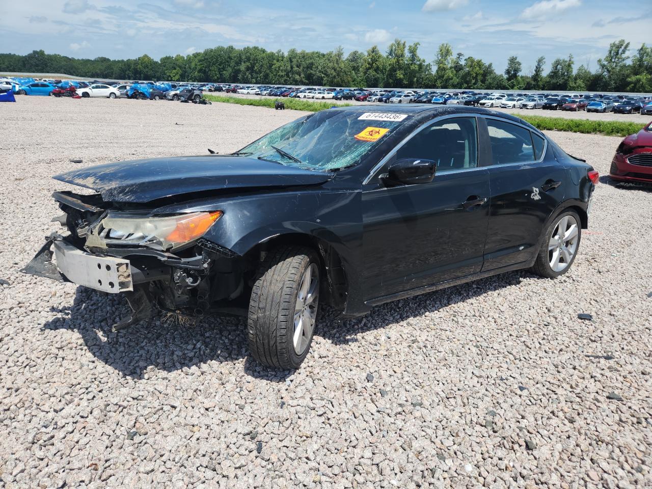 2014 Acura ILX, VIN 19VDE1F3XEE003294 — Опрокидывание