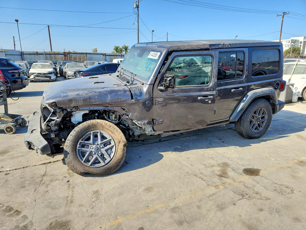 2025 Jeep Wrangler Sport S, VIN 1C4PJXDN9SW538593 — Front end