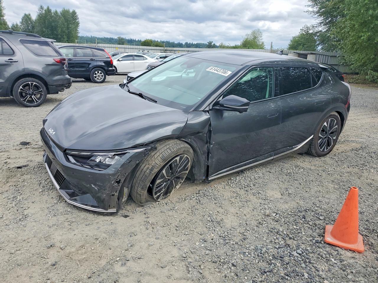 2022 Kia EV6 Wind, VIN KNDC3DLC5N5034589 — Front end