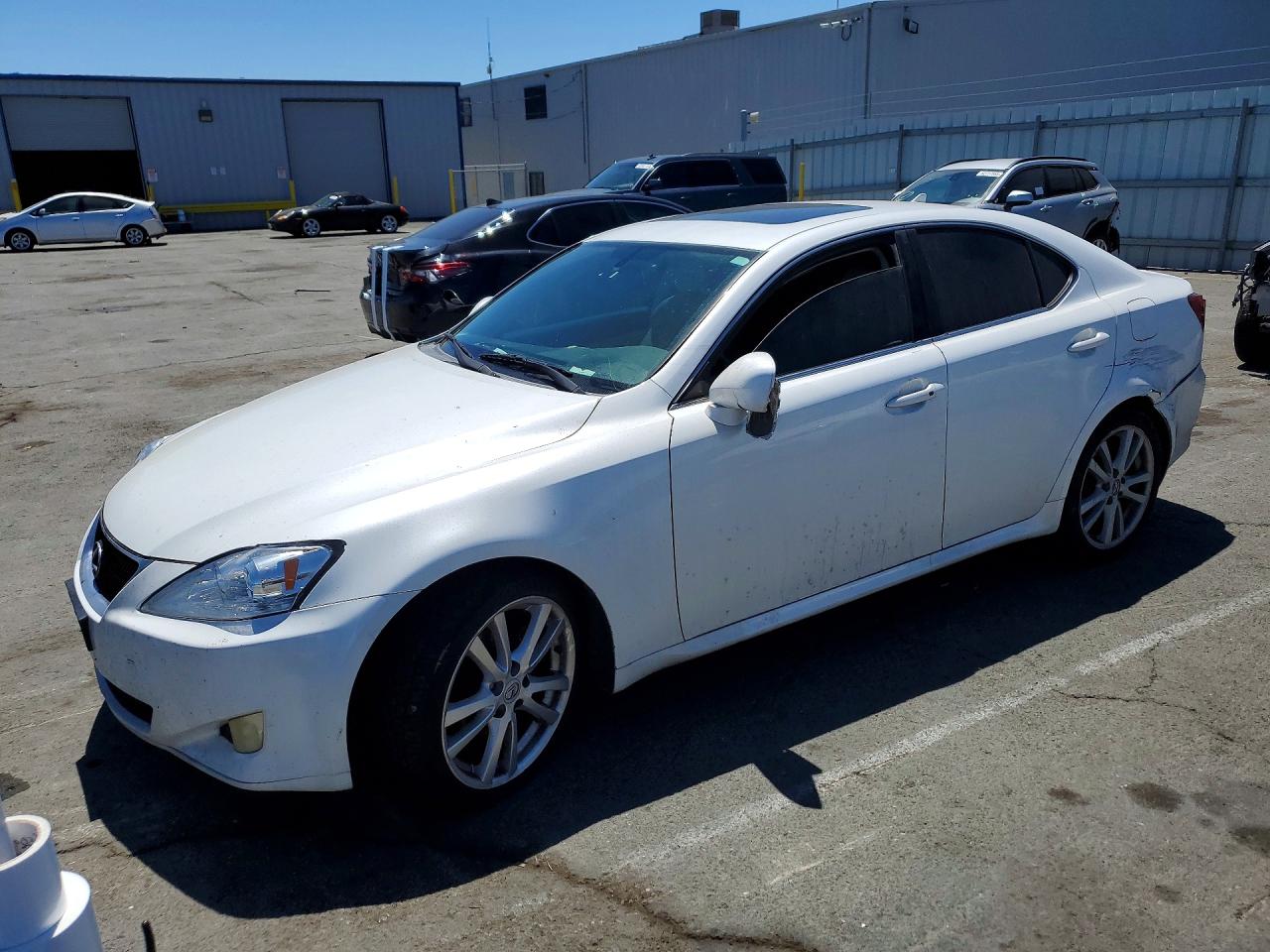 2007 Lexus IS 250, VIN JTHBK262372050556 — Side