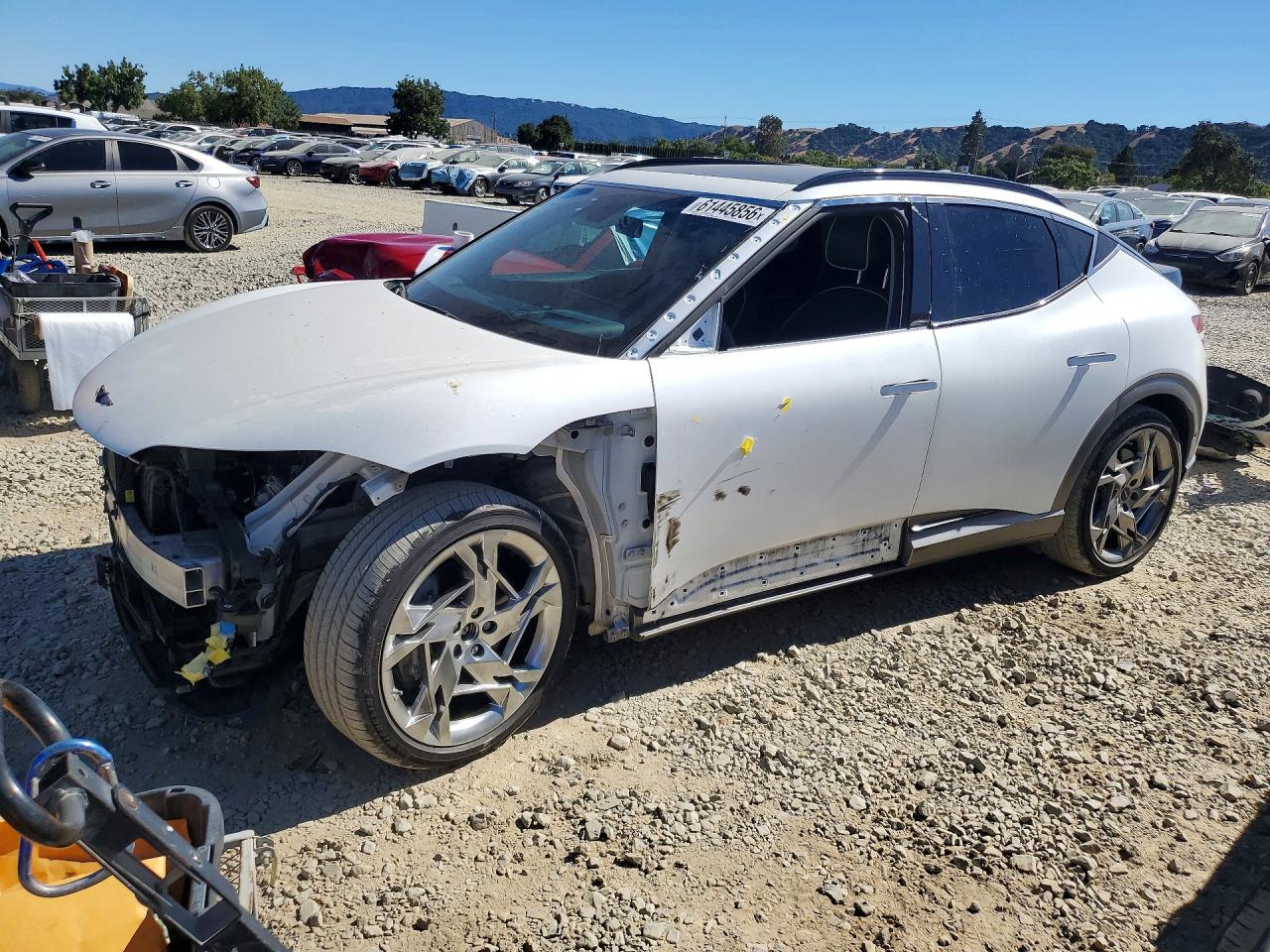 2023 Genesis GV60 Performance, VIN KMUKEDTB9PU003235 — Front end