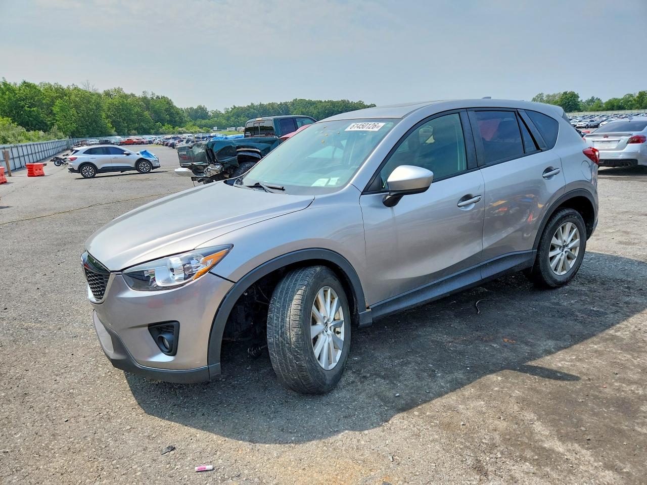 2013 Mazda CX-5 Touring, VIN JM3KE2CE7D0151587 — Front end