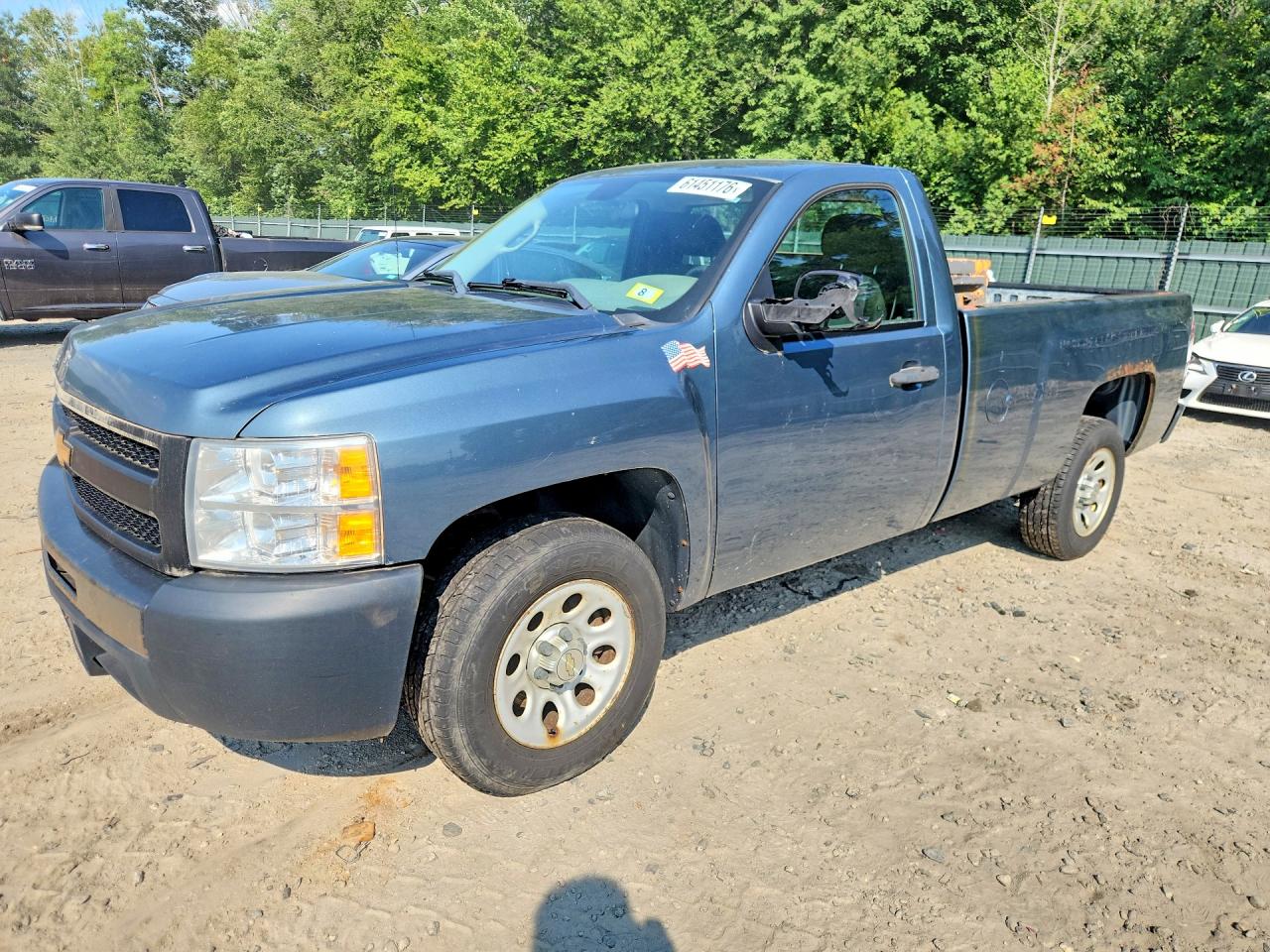 2012 Chevrolet Silverado 1500 Work Truck, VIN 1GCNCPEX1CZ342942 — Undercarriage