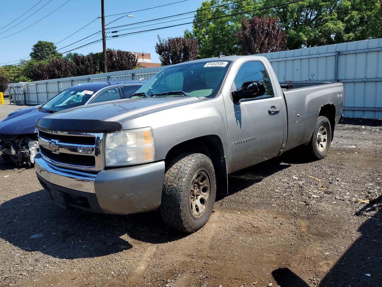 2008 Chevrolet Silverado 1500 Work Truck, VIN 1GCEK14C48E189437 — All over