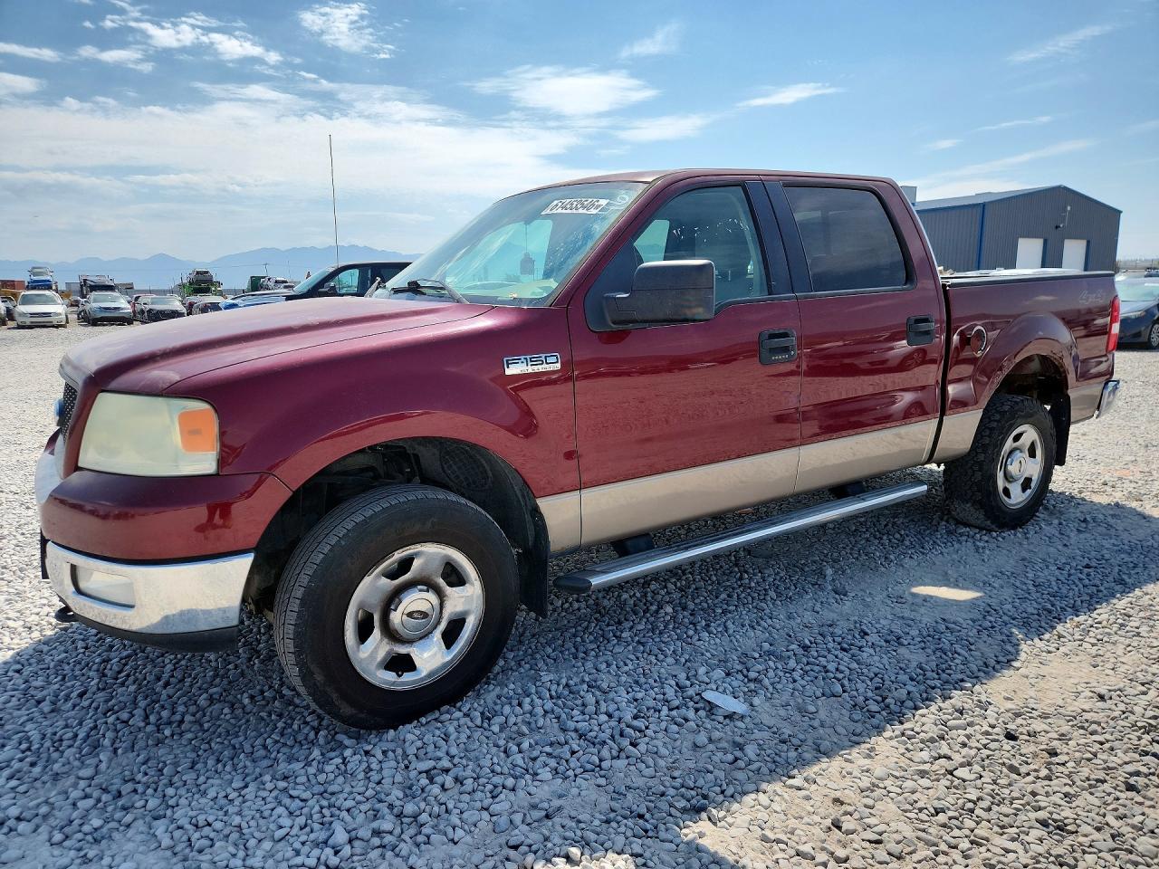 2005 Ford F-150 XLT, VIN 1FTPW14585KF08611 — Minor dents and scratches