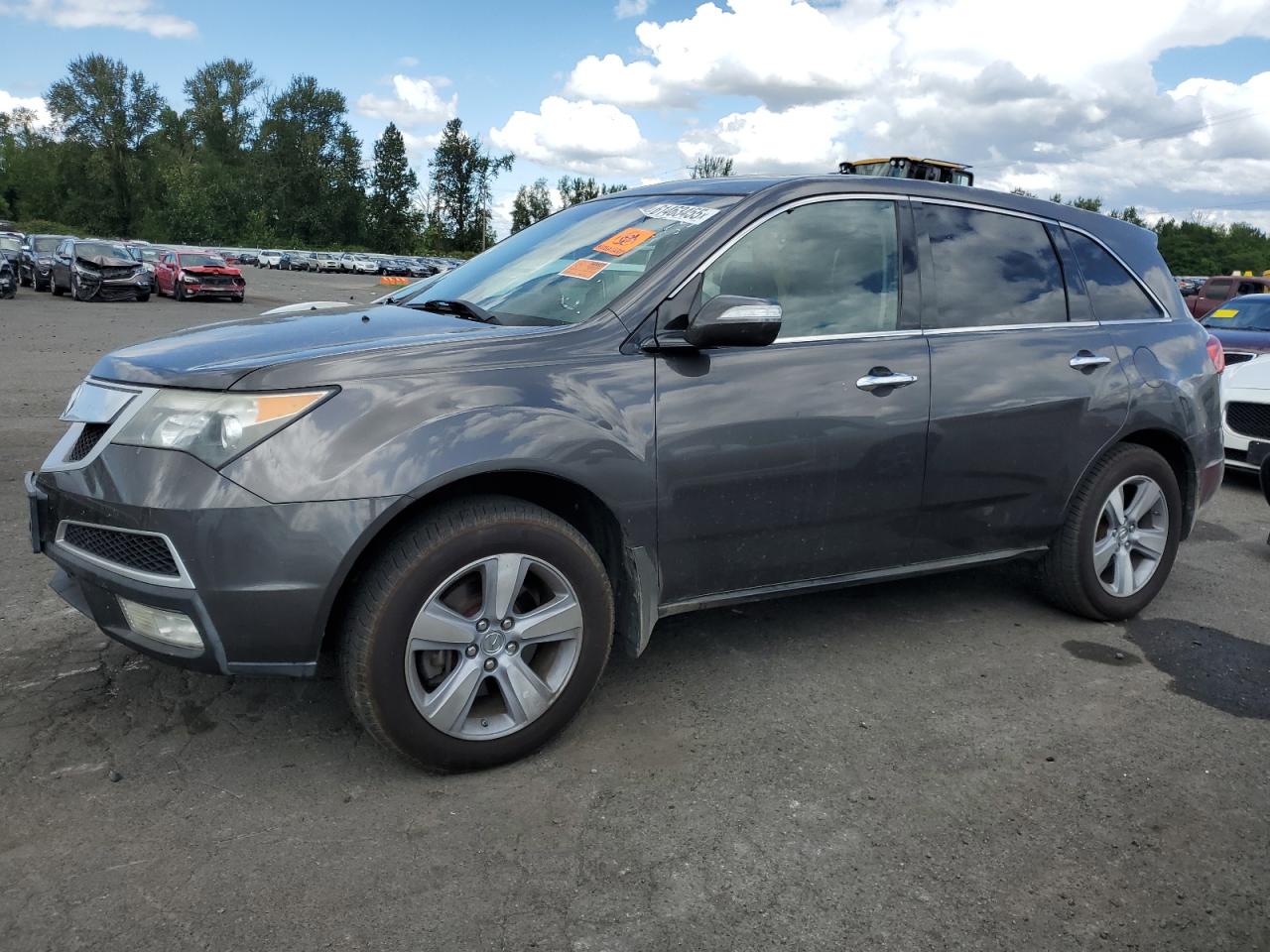 2012 Acura MDX Technology, VIN 2HNYD2H42CH507082 — Biohazard / chemical