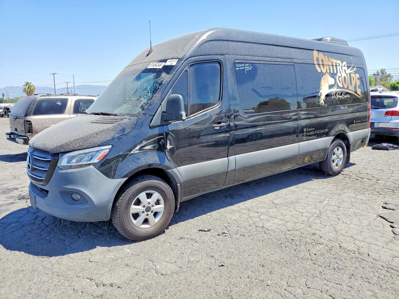 2020 Mercedes-Benz Sprinter, VIN W1Z4EGHY9LT022806 — Minor dents and scratches