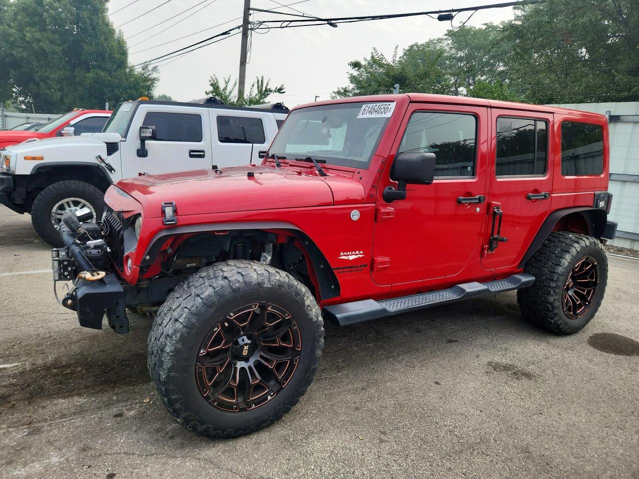 2014 Jeep Wrangler Unlimited Sahara, VIN 1C4BJWEG0EL128355 — Mechanical