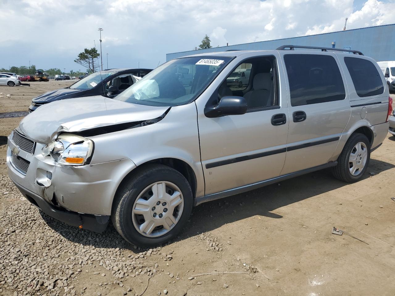 2007 Chevrolet Uplander LS Fleet, VIN 1GNDV23167D117773 — Front end