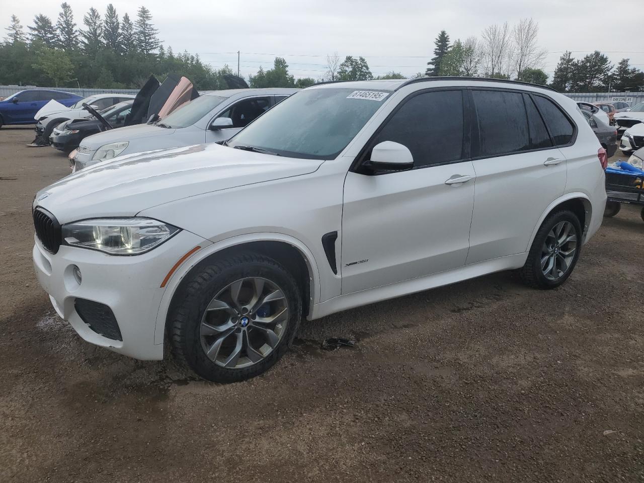 2015 BMW X5 xDrive35i, VIN 5UXKR0C58F0K56450 — Front end