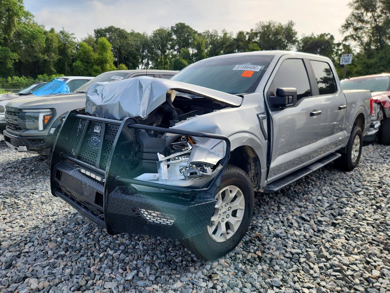 2022 Ford F-150 Police Responder XL, VIN 1FTFW1P83NKE40591 — Front end