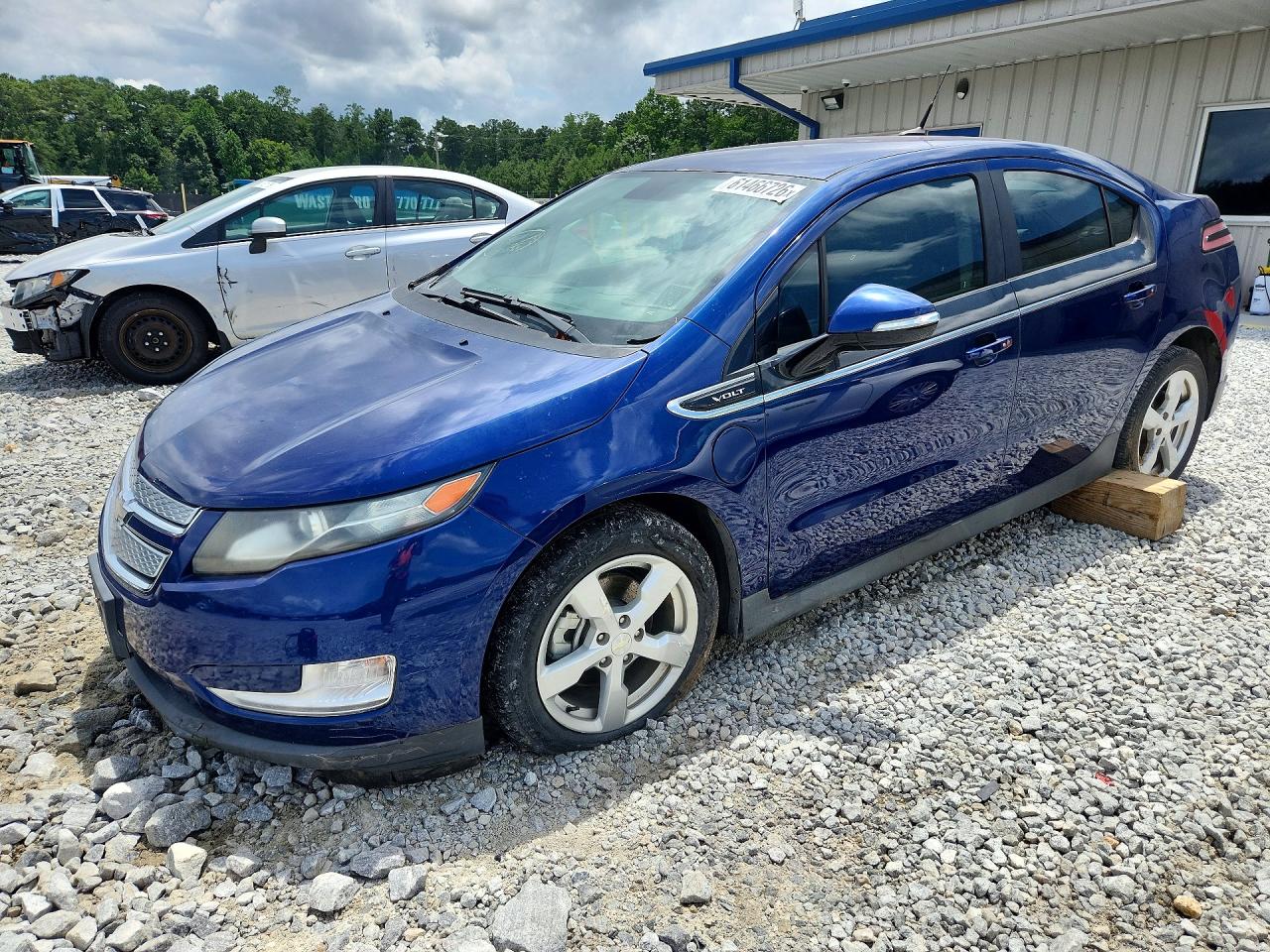 2013 Chevrolet Volt, VIN 1G1RB6E42DU106487 — Undercarriage