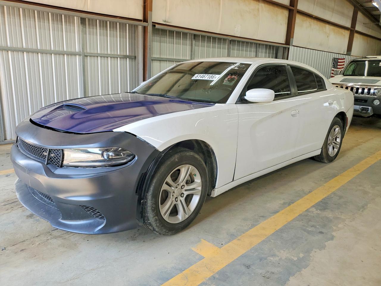 2022 Dodge Charger SXT, VIN 2C3CDXBG5NH129332 — Frame damage