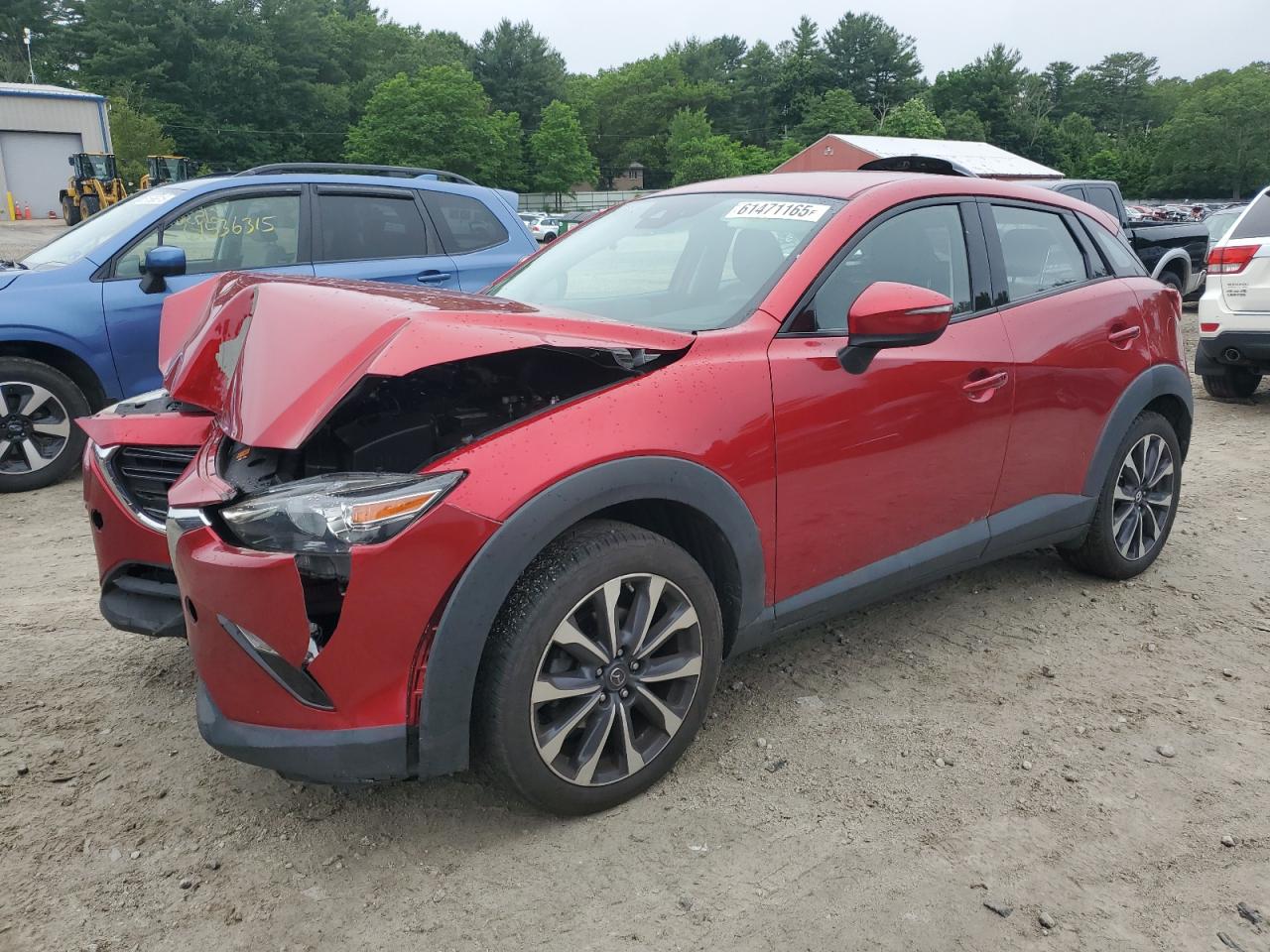 2019 Mazda CX-3 Touring, VIN JM1DKFC71K1450759 — Front end