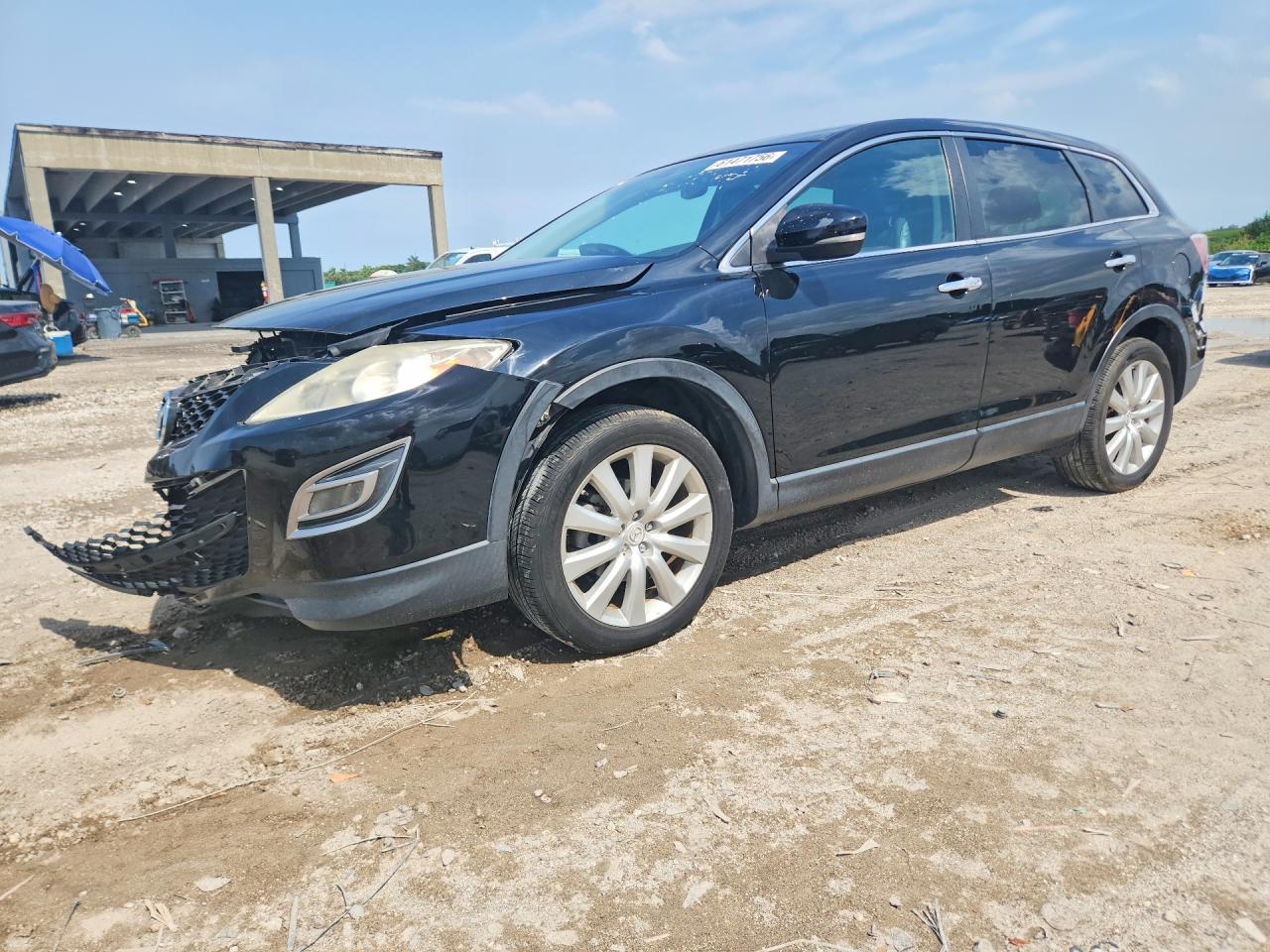 2010 Mazda CX-9 Grand Touring, VIN JM3TB3MV9A0230238 — Front end