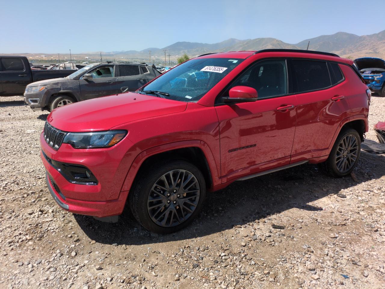 2023 Jeep Compass (RED) Edition, VIN 3C4NJDCN6PT525739 — Rear end